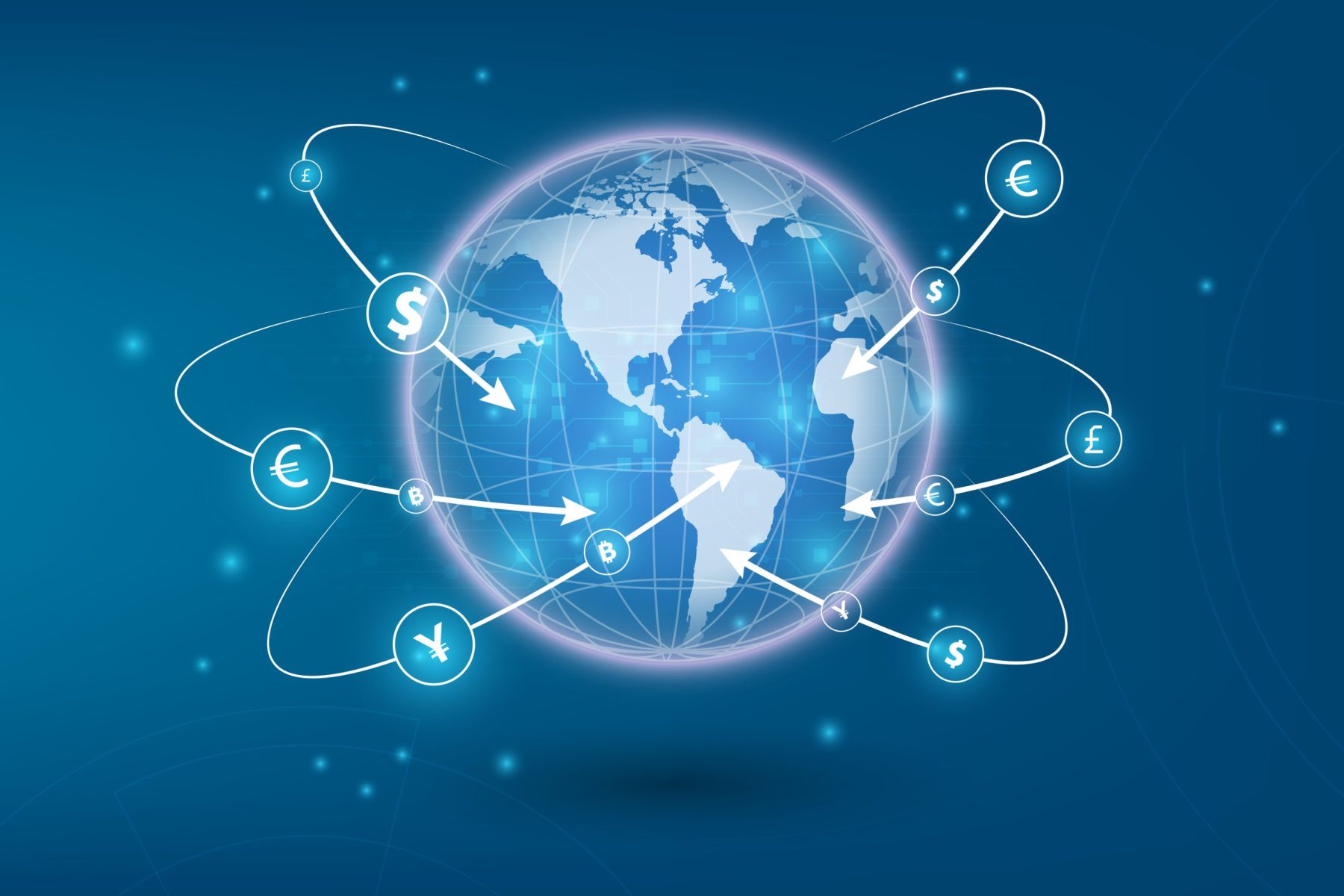 World money transfers concept for Currency Exchange in Chicagoland.